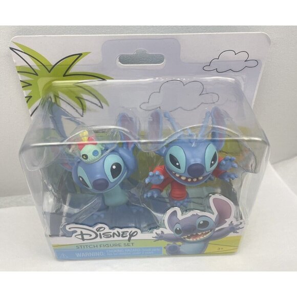 Disney LILO & Stitch Figure Set 2- Figures Stitch And Scrump .Alien Stitch 2.5” - Picture 4 of 5